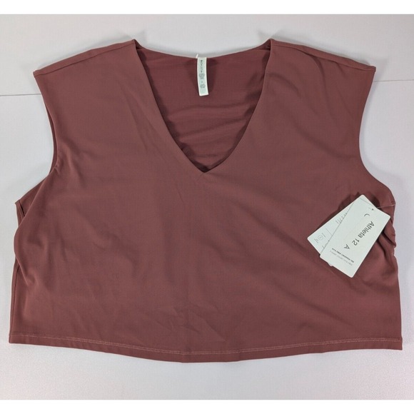 Athleta Tops - Athleta‎ Top Women's Plus 3X Rose Vita Free Cropped Court Tee T-Shirt New w/Tags